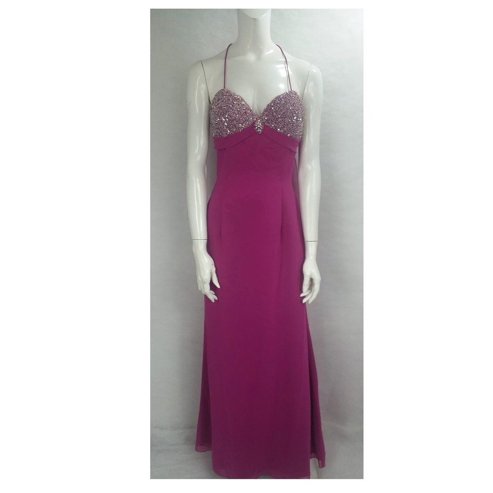 Fuchsia Prom Dress